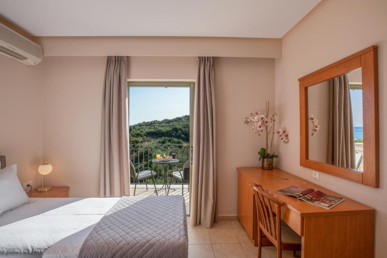 Aeolos Beach Hotel Skala  Bagian luar foto