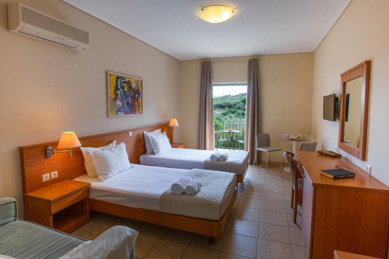Aeolos Beach Hotel Skala  Bagian luar foto