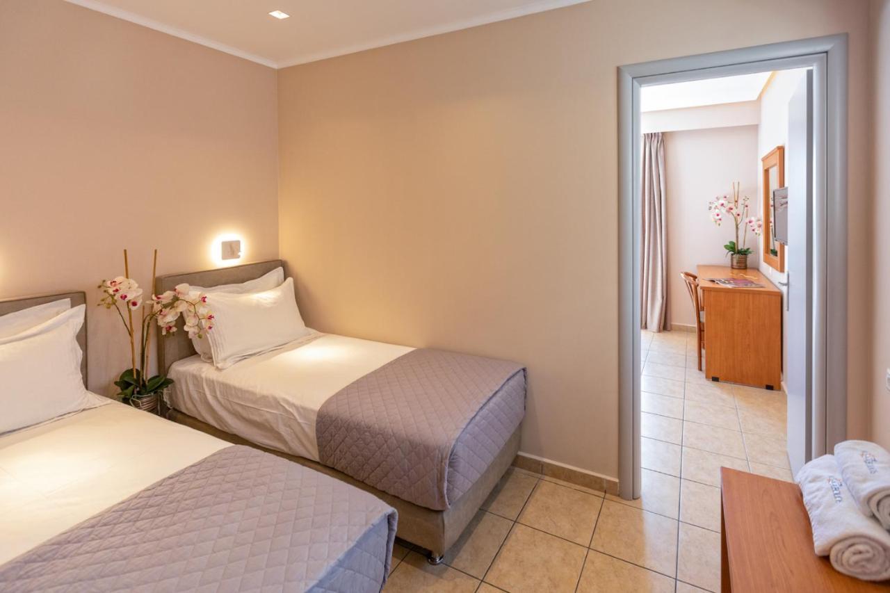 Aeolos Beach Hotel Skala  Bagian luar foto
