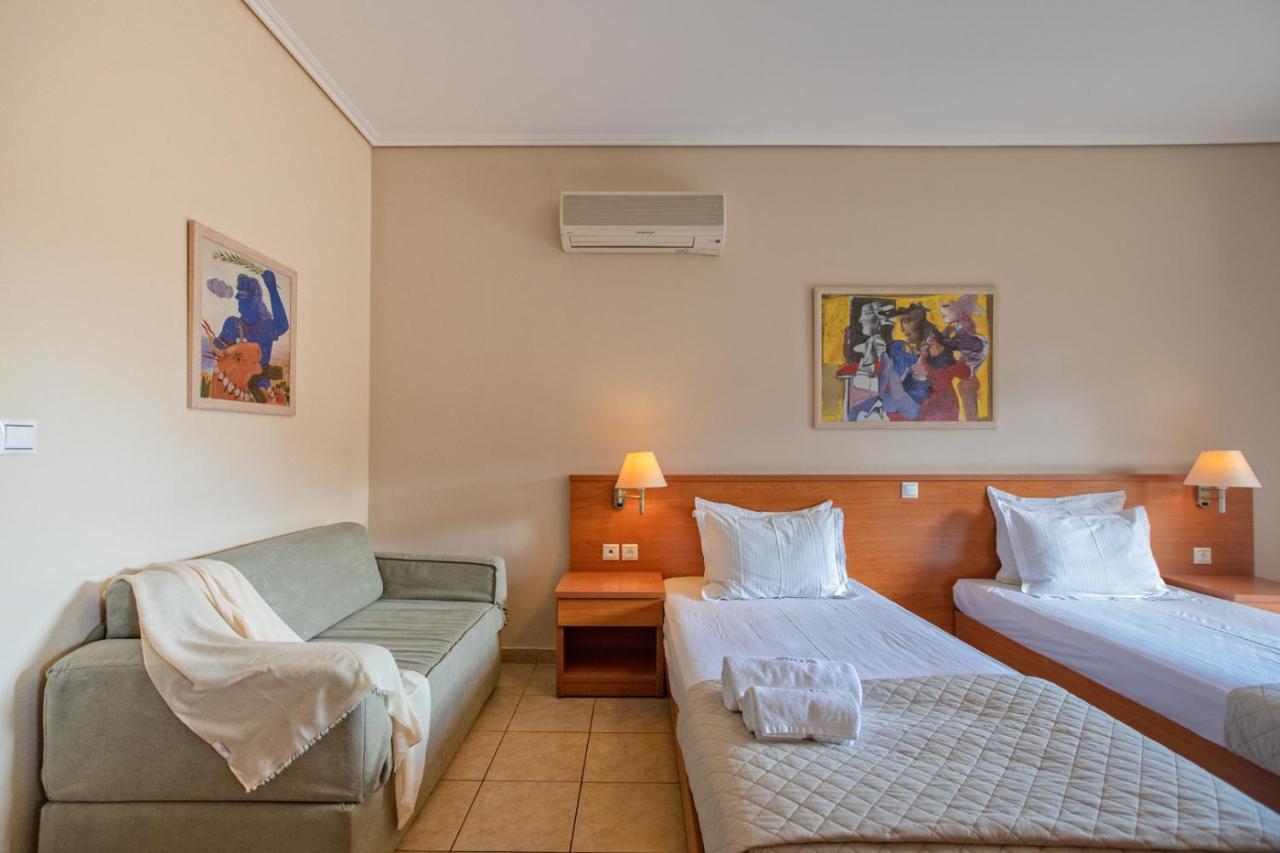 Aeolos Beach Hotel Skala  Bagian luar foto