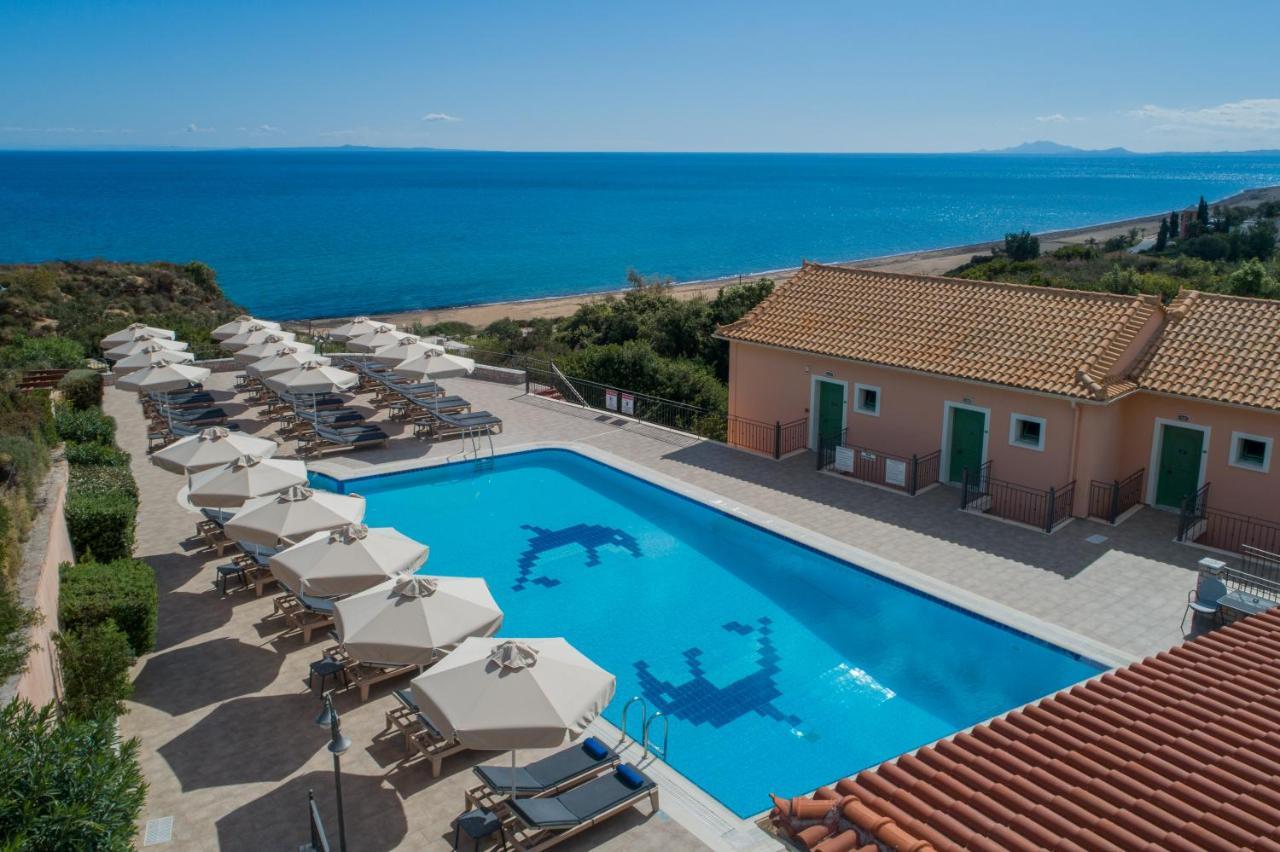 Aeolos Beach Hotel Skala  Bagian luar foto