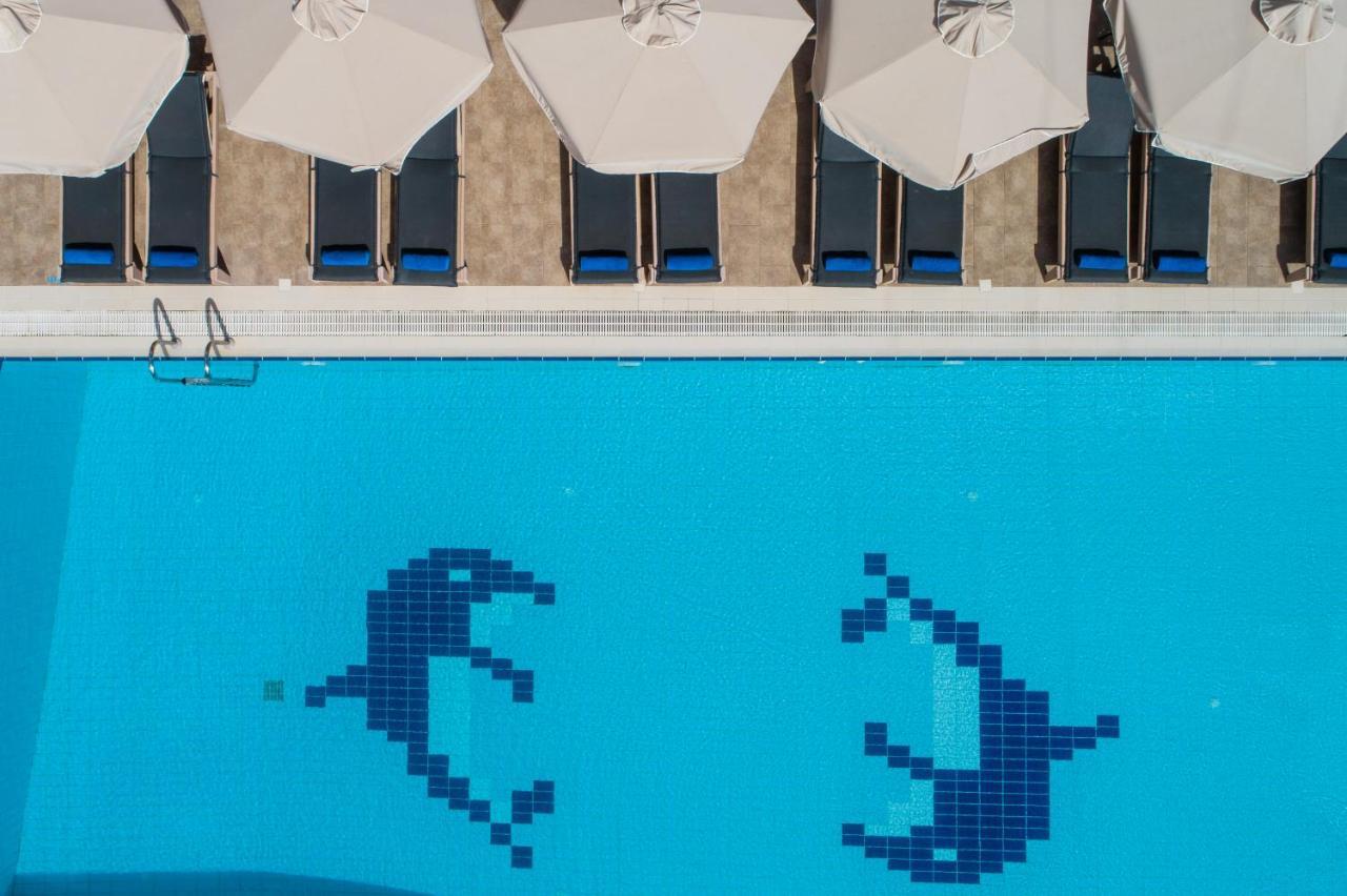 Aeolos Beach Hotel Skala  Bagian luar foto